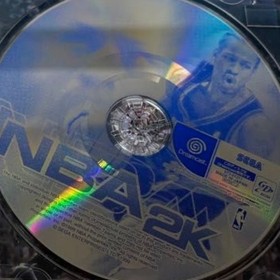 NBA 2K SEGA Dreamcast DC Disc Only Used Tested Japanese ver