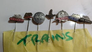 7 train pin metal badges from the Netherland - Picture 1 of 3