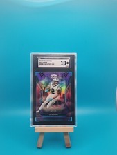 DJ MOORE 2022 Panini Mirror Purple  SSP /10  GEM MINT Panthers-FOTL Certified 