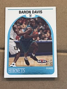 2000-01 SKYBOX HOOPS DECADE - HOOPLA - BARON DAVIS HORNETS ROOKIE #31 - Picture 1 of 2