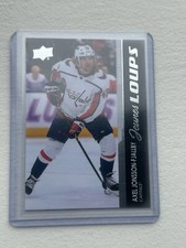 Axel Jonsson-Fjallby 2021-22 Upper Deck Young Guns #734 FRENCH JEUNES LOUPS