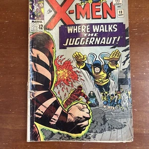 X-Men #13 GUTER, KOMPLETT und UNRESTAURIERTER 2. Juggernaut 1965 - Bild 1 von 17
