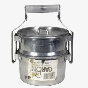 Juego de ollas de camping vintage ollas de aluminio apilables tapa de mango de cocina de Caroni - Imagen 1 de 9