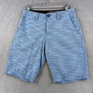 Volcom Shorts Mens Size 28 Blue Performance Stretch Slash Pockets Casual Beach - Picture 1 of 9