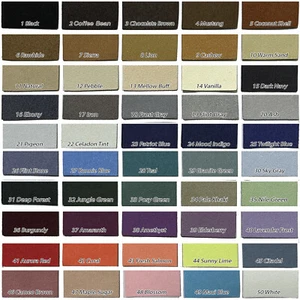 1mm Nylon Artificial Leather Ultrasuede Ultraleather Chaps Bags Pouch Craft 54"W - Picture 1 of 55
