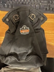 Ergodyne Arsenal 5528 Werkzeugtasche mit Deckel, schwarzes Canvas, 20 Pfund Fassungsvermögen, NEU - Bild 1 von 1