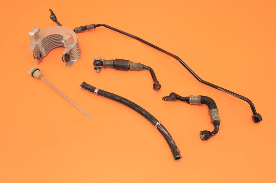 96-04 XR400R XR400 1998 OEM motor enfriador de aceite radiador lubricación líneas duras Foto 1 de 4