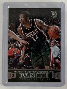 2013-14 Panini - #194 Giannis Antetokounmpo (RC)