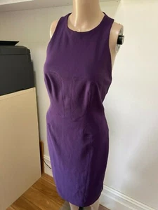 12 UK Karen Millen Stretch Dress NWT $289 *BUY FIVE + ITEMS GET FREE POST - Picture 1 of 3