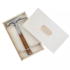 PICARD Martillo de listones de acero entero n.º 790 1/2 versión ligera liso con caja de madera - Imagen 1 de 8