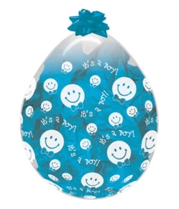 Verpackungsballons It`s a Boy 45cm 18 Inch Sempertex Stuffer 25 Stück Luftballon - Bild 1 von 1