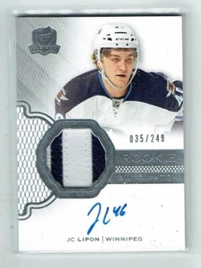 16-17 UD Upper Deck The Cup J C Lipon /249 Rookie Patch Auto - Picture 1 of 1