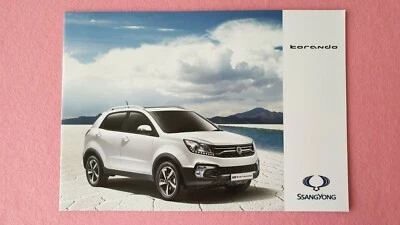 Ssangyong Korando SE LE ELX car brochure sales catalogue 2019 MINT B - Image 1 of 4