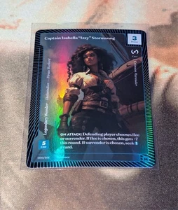 Wonders Of The First Captain Isabella "Izzy" Stormsong Mythic Foil NM - Picture 1 of 2