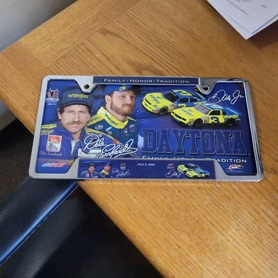 Dale Earnhardt Sr Jr #3 Wrangler Throwback 2010 Daytona Win matrícula RARA Foto 1 de 4