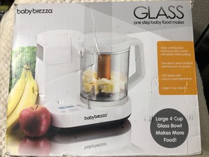 baby brezza food maker not steaming