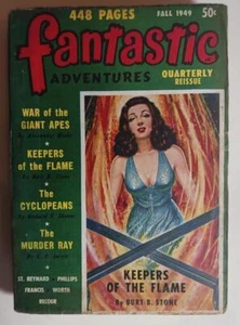 FANTASTIC ADVENTURES QUARTERLY FALL 1949 RICHARD S SHAVER ROG PHILLIPS - Picture 1 of 5