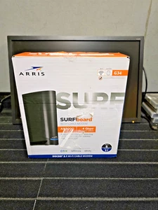 Módem cable Gigabit ARRIS Surfboard G34 DOCSIS 3.1 y router Wi-Fi 6 AX3000 - Imagen 1 de 13