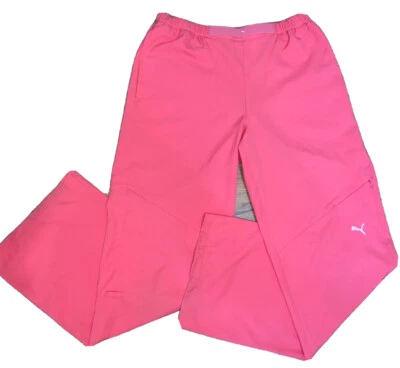 Pantalones cargo vintage Puma rosa intenso para mujer con bolsillos talla pequeña Foto 1 de 4