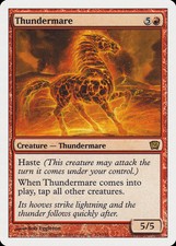 Thundermare 9th Edition PLD Red Rare MAGIC THE GATHERING MTG CARD ABUGames