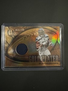 2022 Gold Standard DK Metcalf Gold Plated Patch 14/299 Jersey Match 