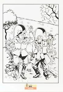 ex libris Meynet - "Mortimer à Buc" - non signé - format A5 - Bild 1 von 1