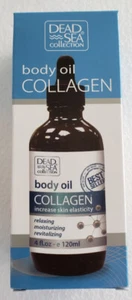 Collagen Body Oil Dead Sea Collection 4 fl oz Increase Skin Elasticity - Picture 1 of 3