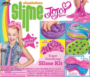 Nickelodeon Jojo Siwa Super Satisfying Slime Kit by Cra-Z-Art NEW! Free Ship! - Picture 1 of 7