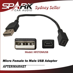 SP Micro Female to Male USB Converter Adapter Connector Charging Cable Cord - Picture 1 of 1