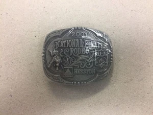 2001 National Finals Rodeo Hesston Gürtelschnalle, Jugend - Bild 1 von 1