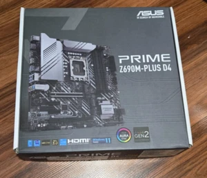 Asus Prime Z690M-Plus D4 LGA 1700 Micro ATX motherboard - FAST SHIP! - Afbeelding 1 van 4