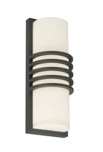 LED Außen-Wand-Leuchte BERAT Alu Wandlampe Hauseingang-Treppen-Beleuchtung IP44 - Bild 1 von 6