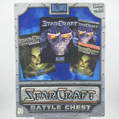 StarCraft: Battle Chest, 1999, Big Box, New & Sealed - Image 1 of 4