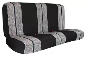Universal Blanket Pickup Truck Bench Seat Cover Fits Chevrolet, Dodge Black - Picture 1 of 4