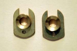 Lavadora y clip de esfera de reloj regulador Vienna, orificio de 10 mm, un par - Imagen 1 de 2