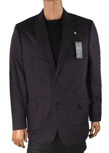 Lauren Ralph Lauren Mens Wool Sports Coat Suit Jacket New 41R Burgundy Cashmere - Picture 1 of 8