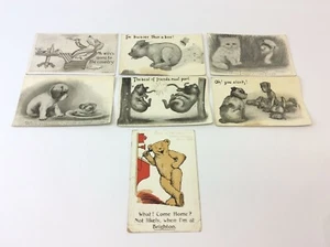 Konvolut 7 antike Sammler Tier Postkarten Phillips Volby Taylor Kunst - Bild 1 von 8