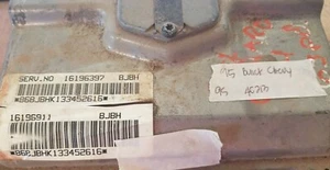 1995 Buick Regal of Chevy Lumina ecm ecu computer 16196911 - Picture 1 of 4