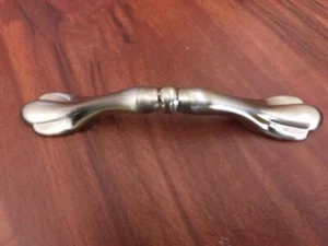 Pull Kitchen Cabinet Dresser Hardware Priscilla Bowtie Nickel  - Picture 1 of 2