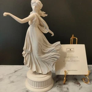 Wedgwood Jasper Dancing Hour Figurine Used Fingertip chipped No Box From Japan - Picture 1 of 10