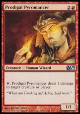 Magic the Gathering MTG Prodigal Pyromancer (152) Magic 2011   LP