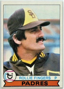 1979 TOPPS BASEBALL #390 ROLLIE FINGERS HOF - SAN DIEGO PADRES EX-NM RAW (P65) - Imagen 1 de 4