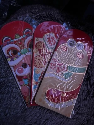 40 Piezas Año Nuevo Chino 3D Serpiente Rojo Sobres Hong Bao Dinero de la Suerte Regalo Foto 1 de 3