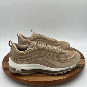 Size 8.5 Nike Womens Air Max 97 Distressed Hemp Running Sneaker Shoes FB1289-200 - Picture 1 of 14