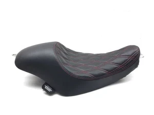 Drag Specialties Double Diamond 3/4 Solo Seat 2005 Harley Sportster 1200 3138 x - Picture 1 of 9