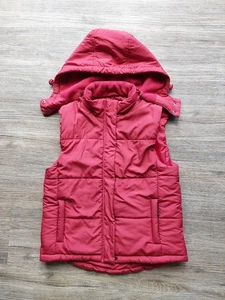 Steppweste Weste Damen Rot Ernstings Family Kapuze Gr.S - Bild 1 von 6
