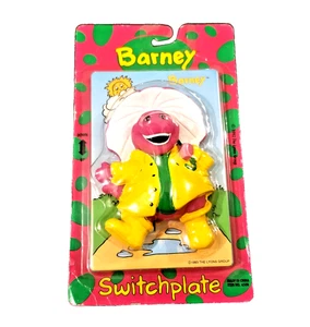 Barney Baby Bop Switchplate 1992 Vintage Switch Plate New Sealed in Package - Picture 1 of 3