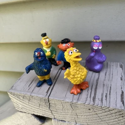 Figura Big Bird Minikins Plaza Sésamo Mini Figura De Colección 2"? ¿Primero hecho? Foto 1 de 4