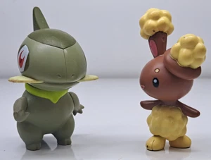 Pokemon Buneary Actionfigur - Jakks Pacific Nintendo + 2012 Axew #5 Pokemon 3" - Bild 1 von 5