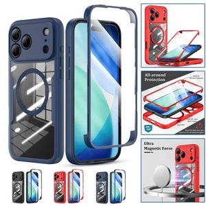 360° Ganzkörper Magnet Hülle mit integriertem Display für iPhone 17 Pro Max / 17 Pro - Bild 1 von 15